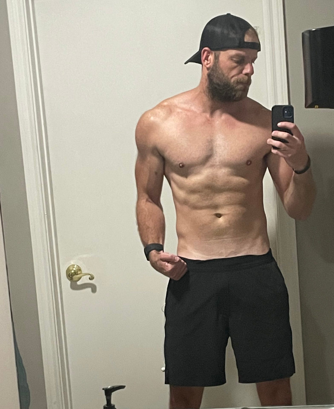 James R., before and after Bluemin